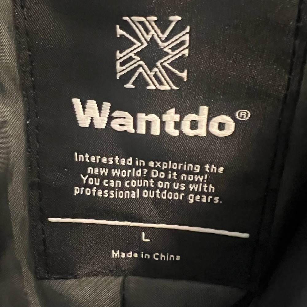 Womens White waterproof Ski Pants. Like new. Worn once.Brand-Wantdo.Size Large. - Picture 12 of 13